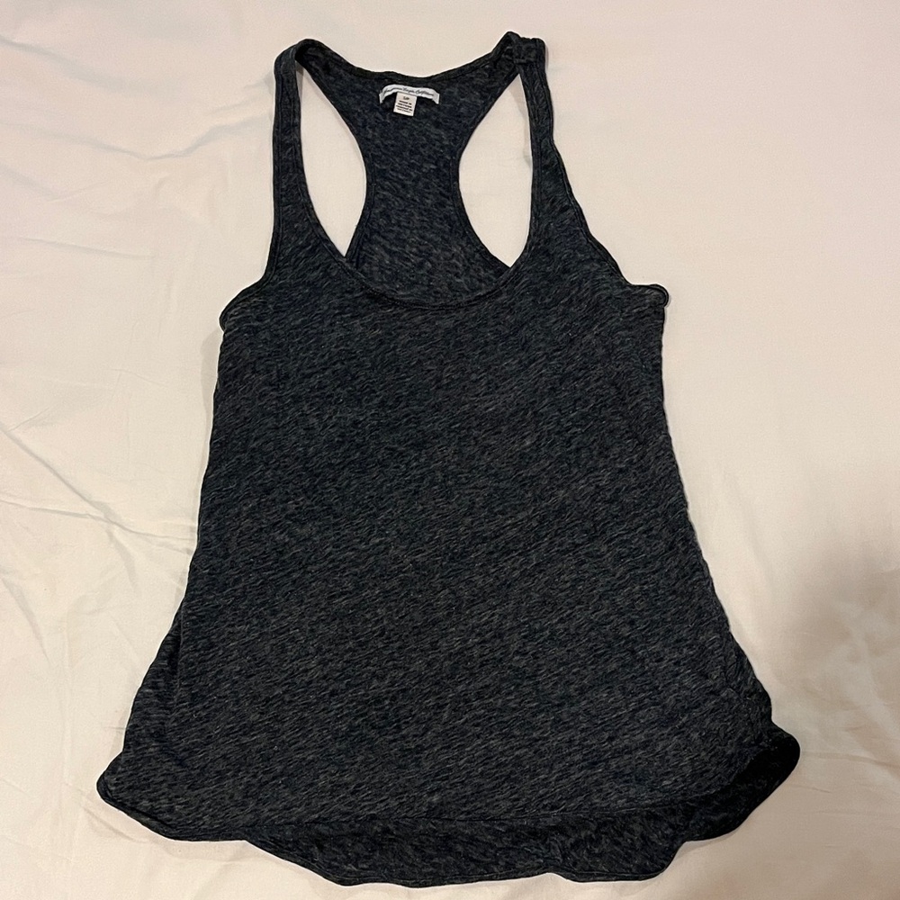 American Eagle Outfitters Charcoal Tank Top